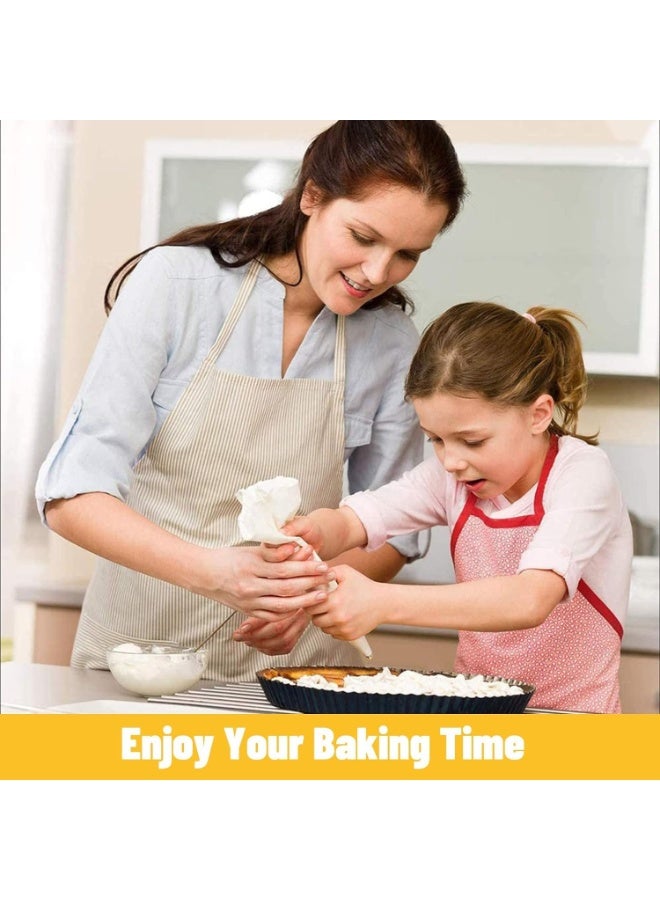 DUNISO Piping Bags and Tips Set, 100Pcs Pastry Bags Disposable for Cakes Decorating Tools Supplies with 1 Couplers, 6 Frosting Tips,Suitable for Cake, Cream Frosting and Cookie Decoration Supplies - Image 4